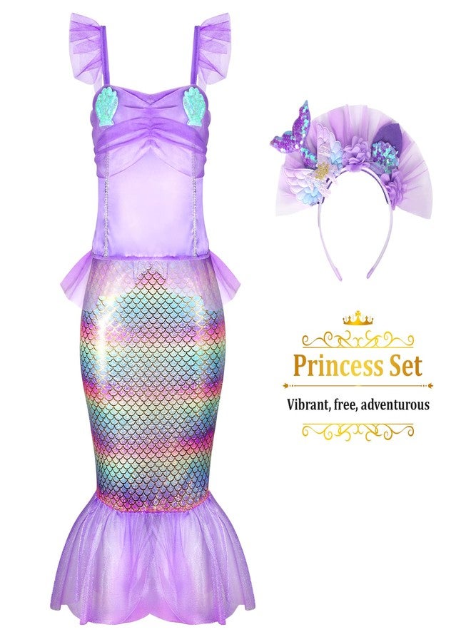 LIMIROLER 18 Pcs Princess Dress Up Clothes for Little Girls, Role Play Dress Up Princess Costume Gift Set, Princess Dress Up Toys for Toddler, Birthday Christmas Party Gifts for Girls Aged 3-6 Years Old - Image 5